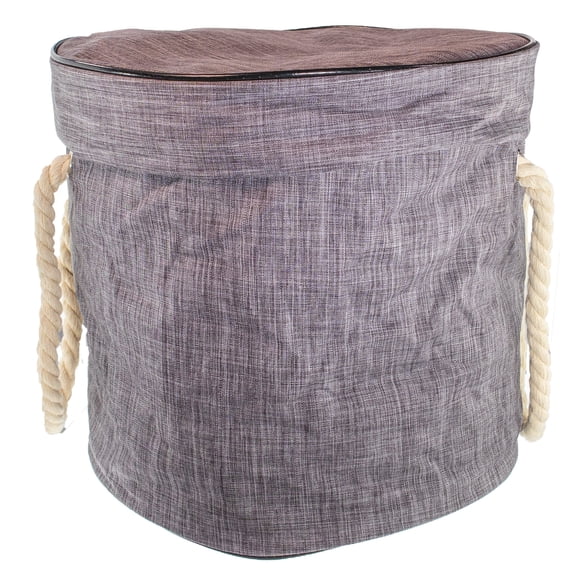 Toy Storage Organizer Basket Bag Box - XL Play Mat for Kids 2-in-1 Play Storage Box - GREY