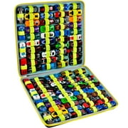 Toy Storage Organizer Case, 88 Car Display Carrying Container Holder Box Only