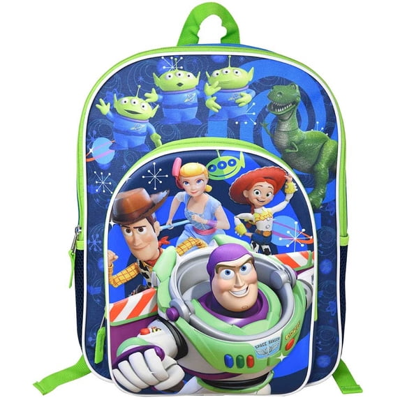 Toy Story 16" Backpack with Molded Front Pocket & Printed Straps