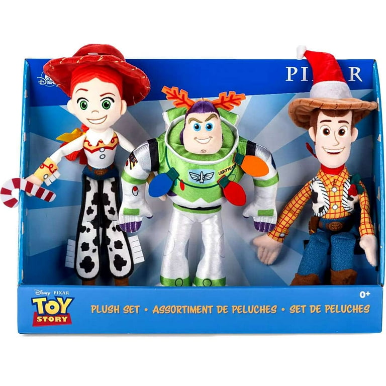 Toy Story 2024 Holiday Jessie, Buzz Lightyear Woody 3-Piece