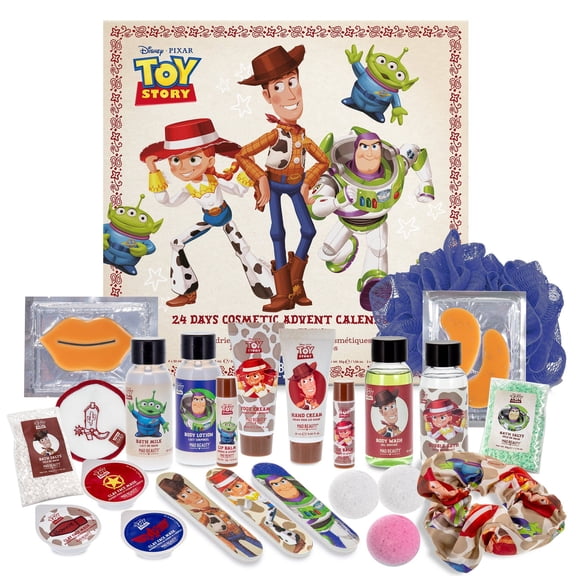 Toy Story 24 Day Advent Calendar Gift Set, Bath Body & Beauty
