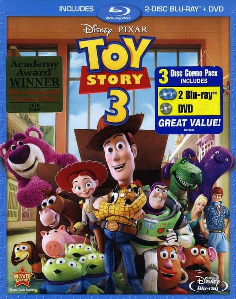 Toy Story 3 (Blu-ray + DVD + Digital Copy)