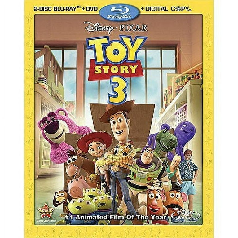 Toy Story 3 (Blu-ray + DVD + Digital Copy) 
