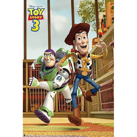 Toy Story 3 - The Race Poster (24 x 36)