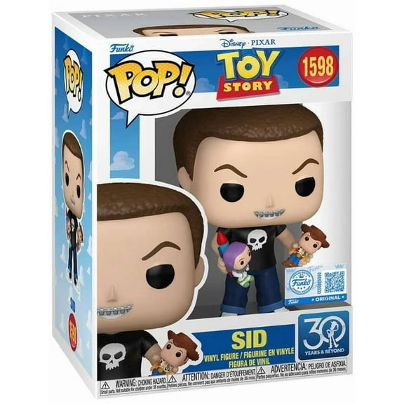 Funko Pop! Disney Toy Story 30th Anniversary Sid Exclusive Figure #1598!