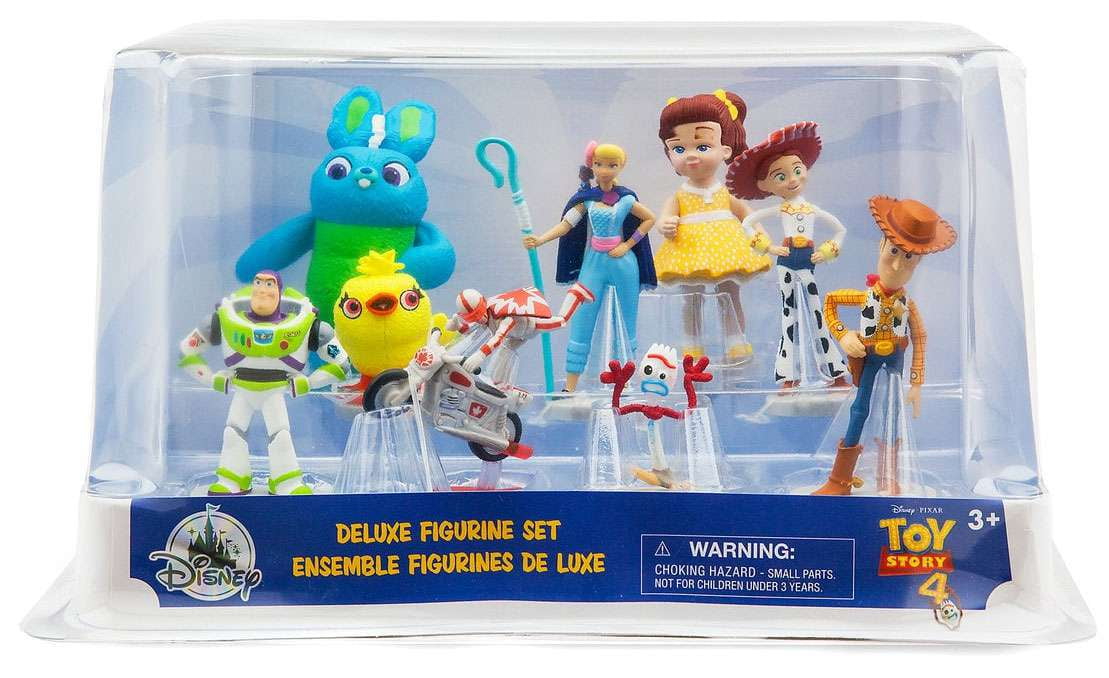 Toy Story 4 9 Piece PVC Deluxe Figure Set