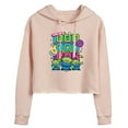 thumbnail image 1 of Toy Story 4 - Aliens Ooo Stacked - Juniors Cropped Pullover Hoodie, 1 of 5