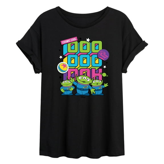 Toy Story 4 - Aliens Ooo Stacked - Women's Oversized T-Shirt