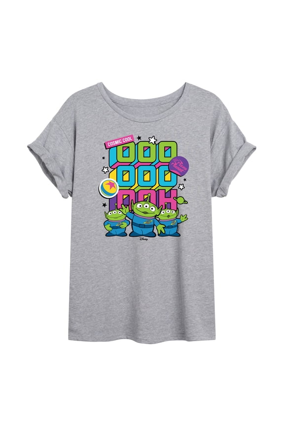 Toy Story 4 - Aliens Ooo Stacked - Women's Oversized T-Shirt