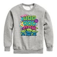 thumbnail image 1 of Toy Story 4 - Aliens Ooo Stacked - Toddler & Youth Crewneck Fleece Sweatshirt, 1 of 5