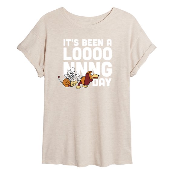 Toy Story 4 - Been A Long Day - Juniors Ideal Flowy Muscle T-Shirt