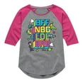 thumbnail image 1 of Toy Story 4 - Bff Nbd Lol Brb - Toddler & Youth Girls Raglan Graphic T-Shirt, 1 of 5