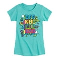 thumbnail image 1 of Toy Story 4 - Bff Nbd Lol Brb - Toddler & Youth Girls Short Sleeve Graphic T-Shirt, 1 of 5