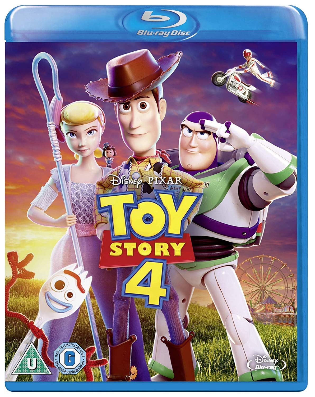 Toy Story 4 [Blu-ray] [2019] [Region Free] Includes Bonus Features