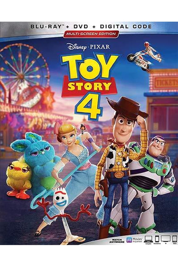 Toy Story 4 (Blu-ray + DVD + Digital Copy)