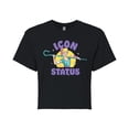 thumbnail image 1 of Toy Story 4 - Bo Peep Icon Status - Juniors Cropped Cotton Blend T-Shirt, 1 of 4