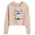 thumbnail image 1 of Toy Story 4 - Buzz And Planets Sketchy - Juniors Cropped Pullover Hoodie, 1 of 5