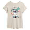 thumbnail image 1 of Toy Story 4 - Buzz And Planets Sketchy - Juniors Ideal Flowy Muscle T-Shirt, 1 of 5