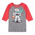 thumbnail image 1 of Toy Story 4 - Buzz And Planets Sketchy - Toddler & Youth Raglan Graphic T-Shirt, 1 of 6