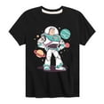 thumbnail image 1 of Toy Story 4 - Buzz And Planets Sketchy - Toddler & Youth Short Sleeve Graphic T-Shirt, 1 of 5