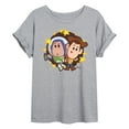 thumbnail image 1 of Toy Story 4 - Buzz And Woody - Juniors Ideal Flowy Muscle T-Shirt, 1 of 5