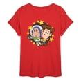 thumbnail image 1 of Toy Story 4 - Buzz And Woody - Juniors Ideal Flowy Muscle T-Shirt, 1 of 4