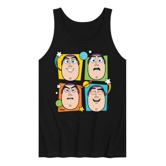 Toy Story 4 - Buzz Grid - Men's Jersey Tank Top