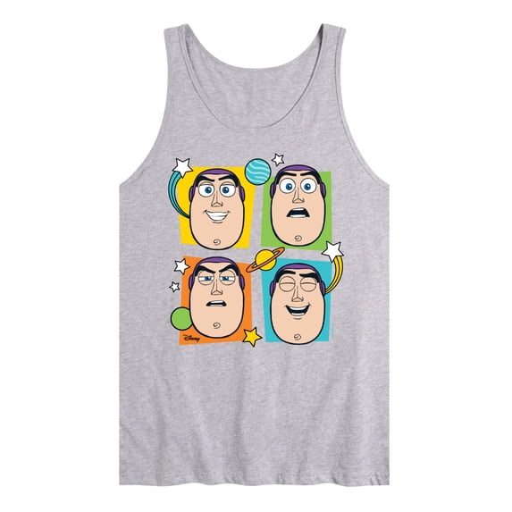 Toy Story 4 - Buzz Grid - Men's Jersey Tank Top