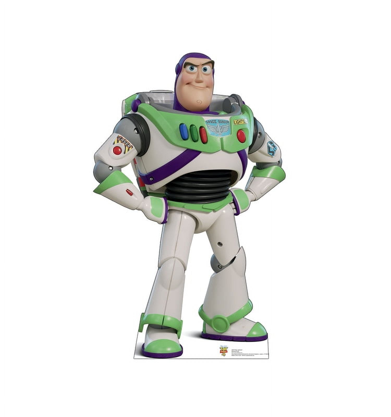 45'' Buzz Lightyear White Spacesuit Cardboard Stand-Up