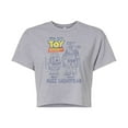 thumbnail image 1 of Toy Story 4 - Buzz Sketches - Juniors Cropped Cotton Blend T-Shirt, 1 of 5