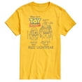 thumbnail image 1 of Toy Story 4 - Buzz Sketches - Men's Short Sleeve Graphic T-Shirt, 1 of 5