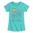 thumbnail image 1 of Toy Story 4 - Buzz Sketches - Toddler & Youth Girls Short Sleeve Graphic T-Shirt, 1 of 5
