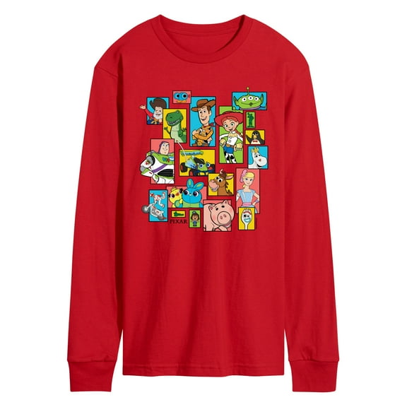 Toy Story 4 - Buzz, Woody, And Friends - Men's Long Sleeve Graphic T-Shirt