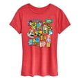 thumbnail image 1 of Toy Story 4 - Buzz, Woody, And Friends - Women's Short Sleeve Graphic T-Shirt, 1 of 4