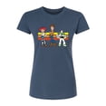 thumbnail image 1 of Toy Story 4 - Buzz, Woody, And Jessie - Juniors Fitted Short Sleeve Graphic T-Shirt, 1 of 4