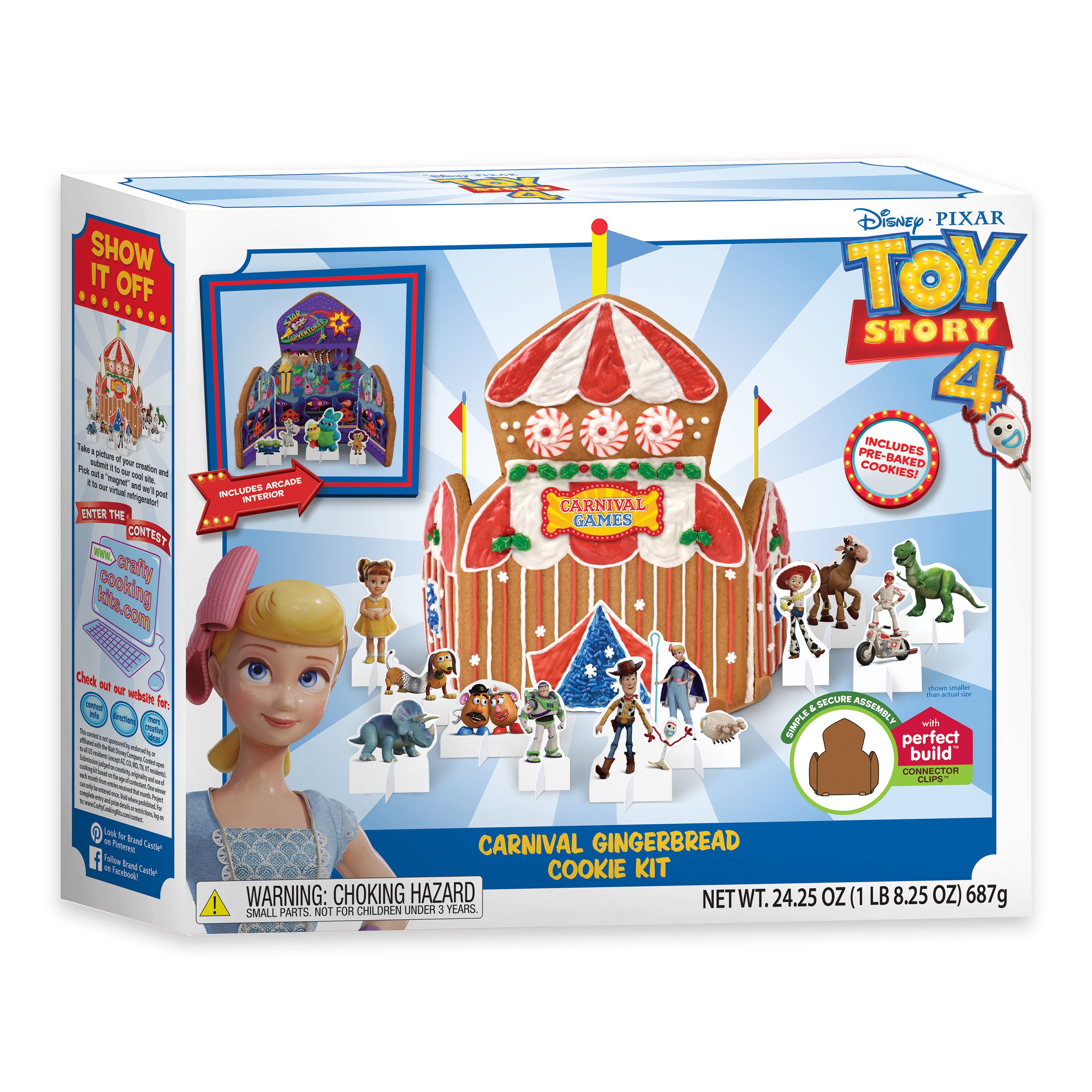 Toy Story 4 Carnival Gingerbread - image 1 of 4