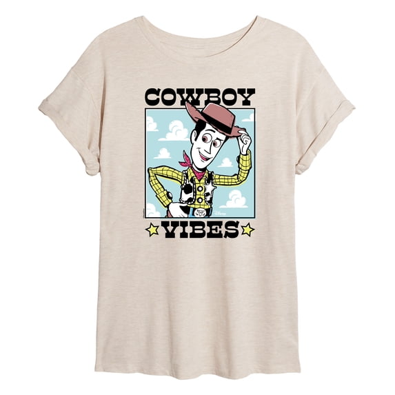 Toy Story 4 - Cowboy Vibes - Juniors Ideal Flowy Muscle T-Shirt