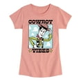 thumbnail image 1 of Toy Story 4 - Cowboy Vibes - Toddler & Youth Girls Short Sleeve Graphic T-Shirt, 1 of 5