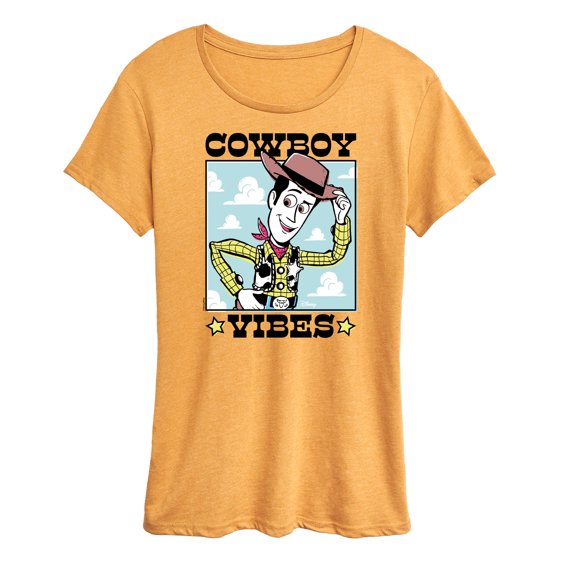Toy Story 4 - Cowboy Vibes - Women's Short Sleeve Graphic T-Shirt