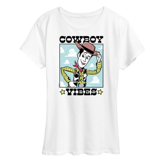 Toy Story 4 - Cowboy Vibes - Women's Short Sleeve Graphic T-Shirt