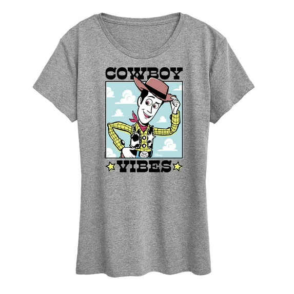 Toy Story 4 - Cowboy Vibes - Women's Short Sleeve Graphic T-Shirt