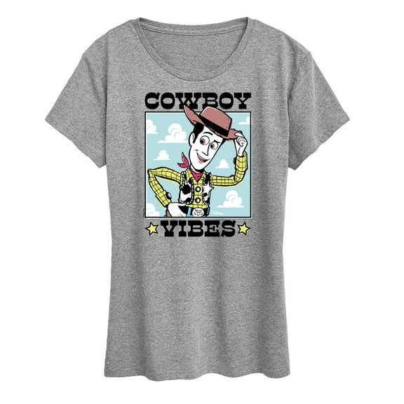 Toy Story 4 - Cowboy Vibes - Women's Short Sleeve Graphic T-Shirt