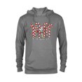 thumbnail image 1 of Toy Story 4 Forky Get Me Outta Here Candy Canes Holiday - Pullover Hoodie for Adults - Customized-Athletic Heather, 1 of 5