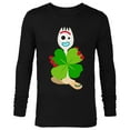 thumbnail image 1 of Toy Story 4 Forky Green Shamrock St. Patrick's Day - Long Sleeve T-Shirt for Men - Customized-Black, 1 of 5