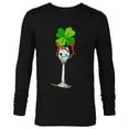 thumbnail image 1 of Toy Story 4 Forky Lucky Shamrock St. Patrick's Day - Long Sleeve T-Shirt for Men - Customized-Black, 1 of 5