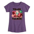 thumbnail image 1 of Toy Story 4 - Forky Trash Talker - Toddler & Youth Girls Short Sleeve Graphic T-Shirt, 1 of 5