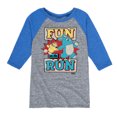 thumbnail image 1 of Toy Story 4 - Fun On The Run - Toddler & Youth Raglan Graphic T-Shirt, 1 of 4