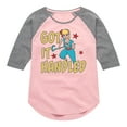 thumbnail image 1 of Toy Story 4 - Got It Handled - Toddler & Youth Girls Raglan Graphic T-Shirt, 1 of 4
