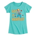 thumbnail image 1 of Toy Story 4 - Got It Handled - Toddler & Youth Girls Short Sleeve Graphic T-Shirt, 1 of 5