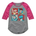 thumbnail image 1 of Toy Story 4 - Group Grid - Toddler & Youth Girls Raglan Graphic T-Shirt, 1 of 5
